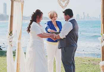 Love Letter Jennifer & James from Victoria married at John Laws Park Burleigh Heads Gold Coast